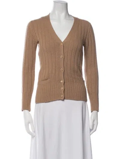 Pre-owned Prada 2015 Wool Sweater In Brown/neutrals
