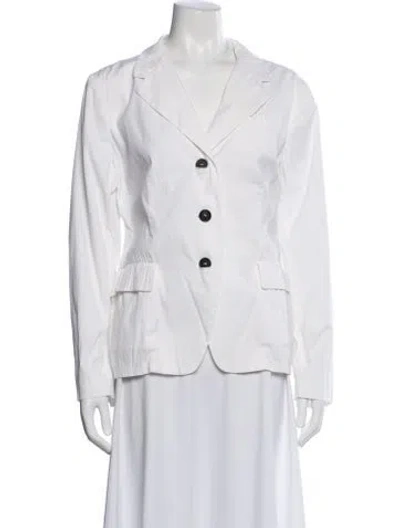 Pre-owned Prada 2016 Blazer In White