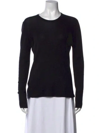 Pre-owned Prada 2016 Cashmere Sweater In Black