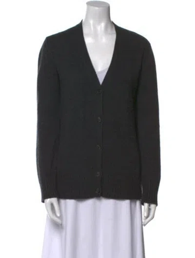 Pre-owned Prada 2016 Cashmere Sweater In Gray