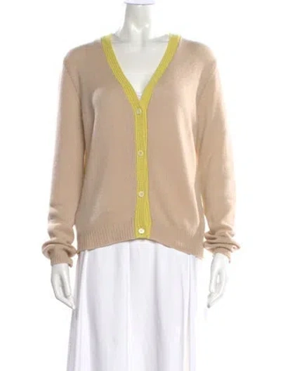 Pre-owned Prada 2016 Cashmere Sweater In Neutral