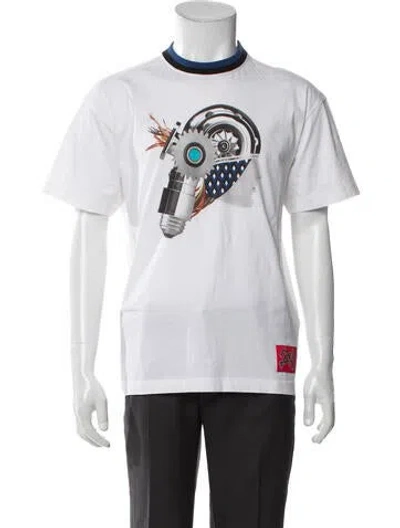 Pre-owned Prada 2016 Graphic Print T-shirt In Multi