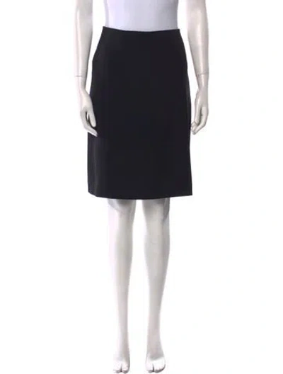 Pre-owned Prada 2016 Knee-length Skirt In Black