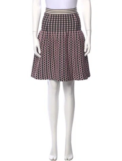 Pre-owned Prada 2016 Knee-length Skirt In Pink