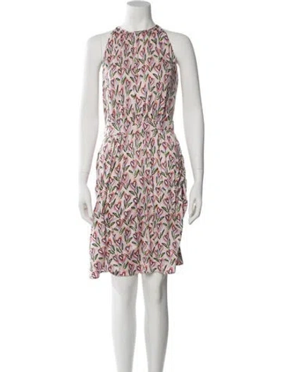 Pre-owned Prada 2016 Mini Dress In Multi