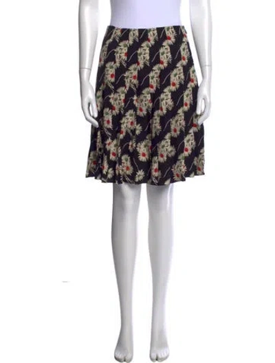 Pre-owned Prada 2016 Mini Skirt In Black