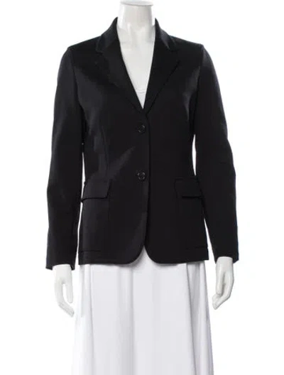 Pre-owned Prada 2016 Nylon Blazer In Black