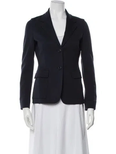 Pre-owned Prada 2016 Nylon Blazer In Blue