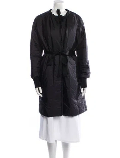 Pre-owned Prada 2016 Nylon Down Coat In Black