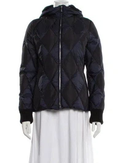 Pre-owned Prada 2016 Nylon Down Jacket In Blue