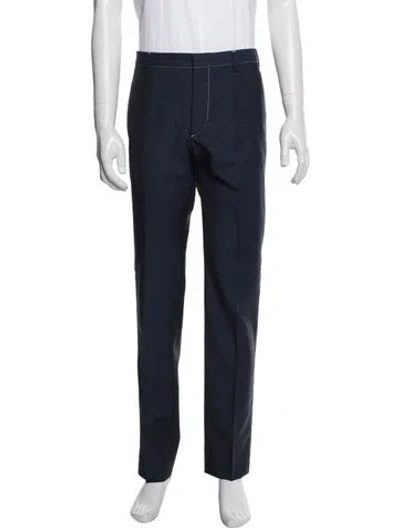 Pre-owned Prada 2016 Pants In Blue