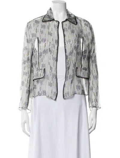 Pre-owned Prada 2016 Printed Jacket In Multicolor