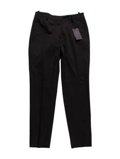 Pre-owned Prada 2016 Skinny Leg Pants In Black