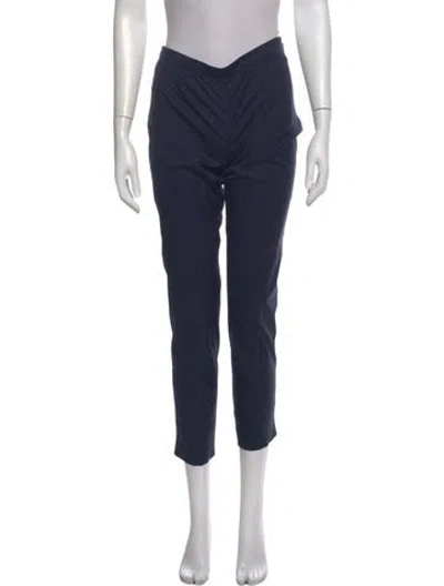 Pre-owned Prada 2016 Skinny Leg Pants In Blue