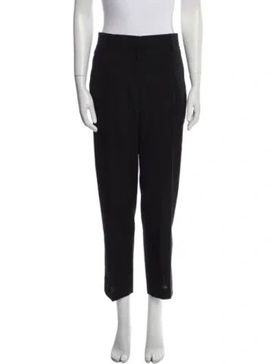 Pre-owned Prada 2016 Straight Leg Pants In Black