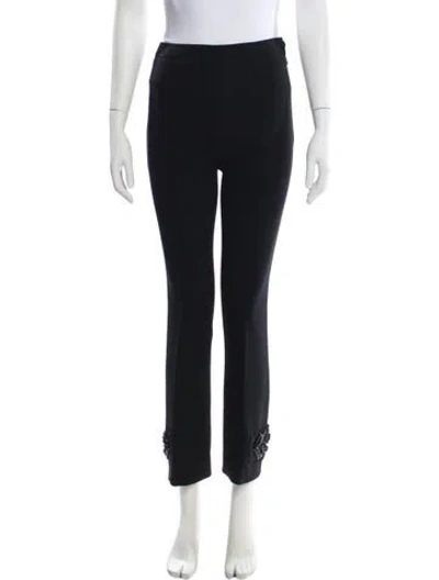 Pre-owned Prada 2016 Straight Leg Pants In Black