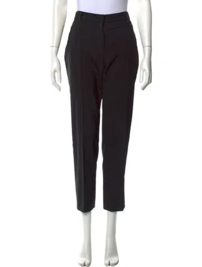 Pre-owned Prada 2016 Straight Leg Pants In Black