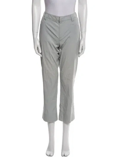 Pre-owned Prada 2016 Straight Leg Pants In Gray