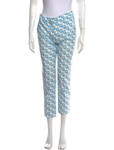 Pre-owned Prada 2016 Straight Leg Pants In White
