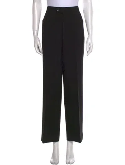 Pre-owned Prada 2016 Wide Leg Pants In Black