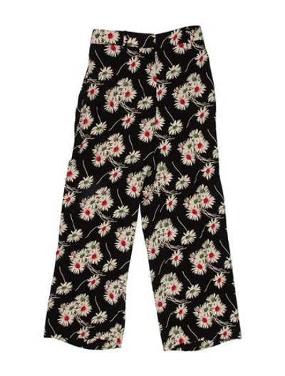 Pre-owned Prada 2016 Wide Leg Pants In Black
