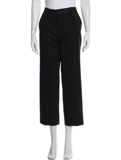 Pre-owned Prada 2016 Wide Leg Pants In Black