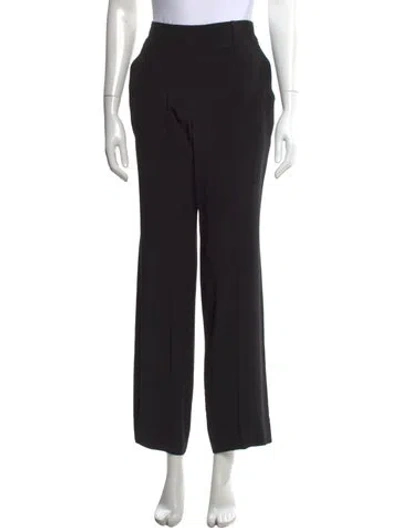 Pre-owned Prada 2016 Wide Leg Pants In Black