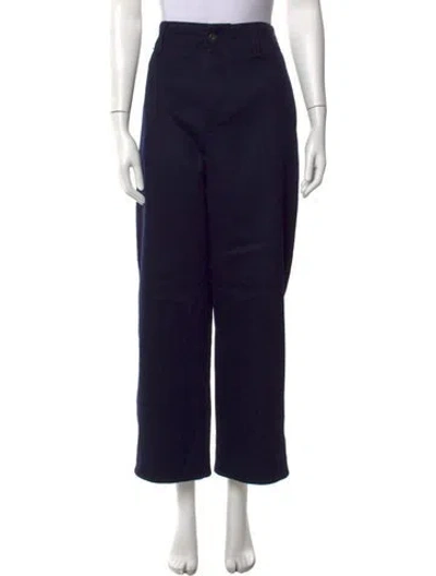 Pre-owned Prada 2016 Wide Leg Pants In Blue