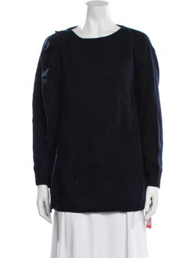 Pre-owned Prada 2016 Wool Sweater In Blue