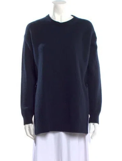 Pre-owned Prada 2016 Wool Sweater In Blue