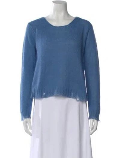Pre-owned Prada 2016 Wool Sweater In Blue