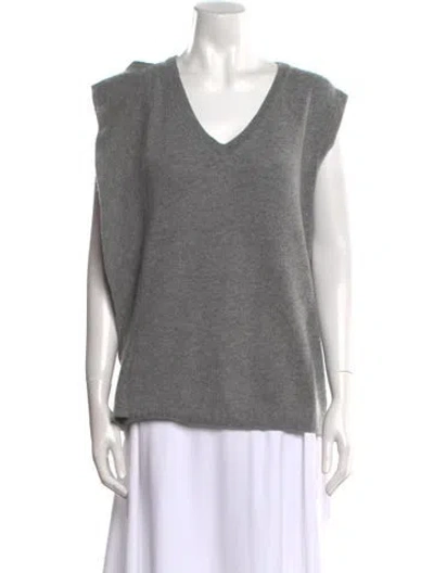 Pre-owned Prada 2016 Wool Sweater In Gray