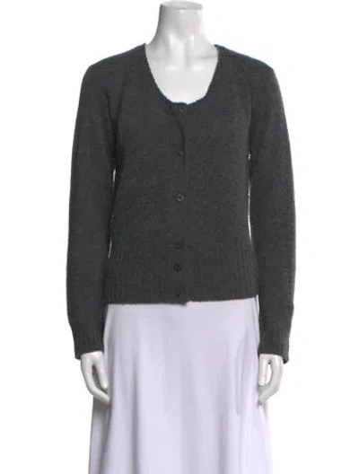 Pre-owned Prada 2016 Wool Sweater In Gray