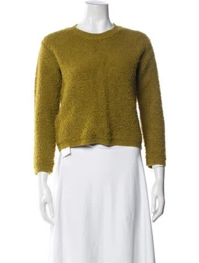 Pre-owned Prada 2017 Alpaca Sweater In Green