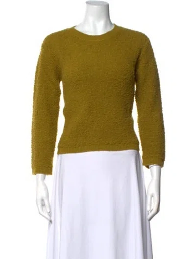 Pre-owned Prada 2017 Alpaca Sweatshirt In Green