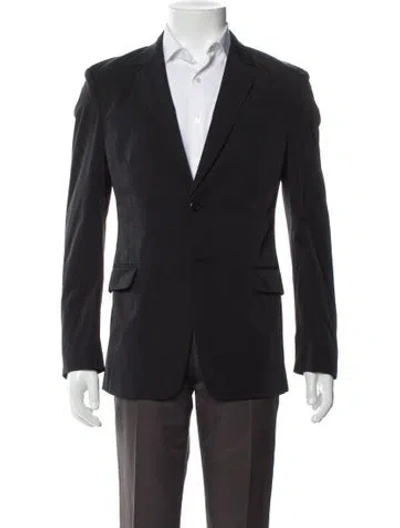 Pre-owned Prada 2017 Blazer In Black
