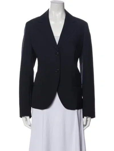 Pre-owned Prada 2017 Blazer In Blue