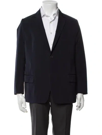 Pre-owned Prada 2017 Blazer In Blue