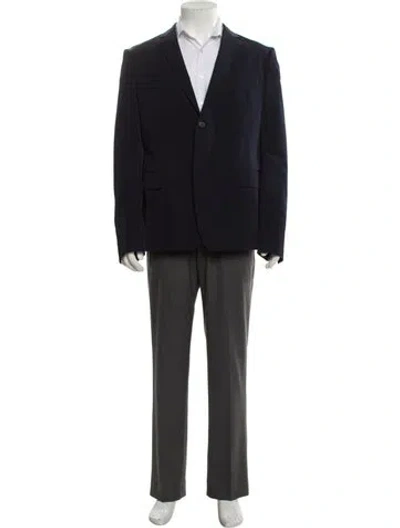 Pre-owned Prada 2017 Blazer In Blue
