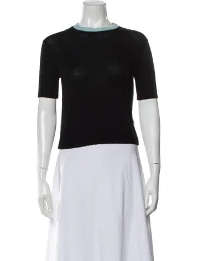 Pre-owned Prada 2017 Cashmere Sweater In Black