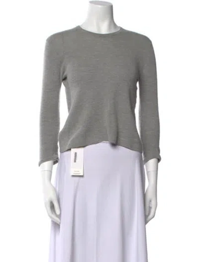 Pre-owned Prada 2017 Cashmere Sweater In Gray