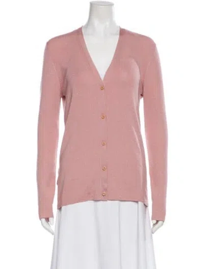Pre-owned Prada 2017 Cashmere Sweater In Pink
