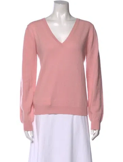Pre-owned Prada 2017 Cashmere Sweater In Pink