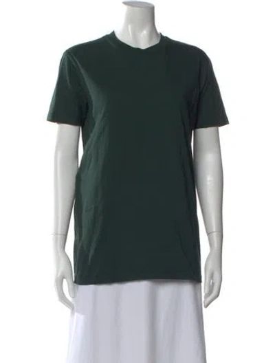 Pre-owned Prada 2017 Crew Neck T-shirt In Green