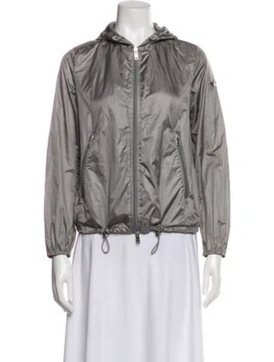 Pre-owned Prada 2017 Jacket In Gray