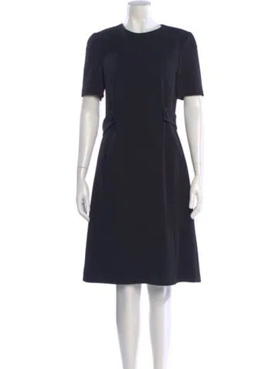 Pre-owned Prada 2017 Knee-length Dress In Black