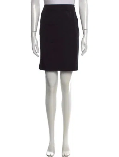 Pre-owned Prada 2017 Knee-length Skirt In Black