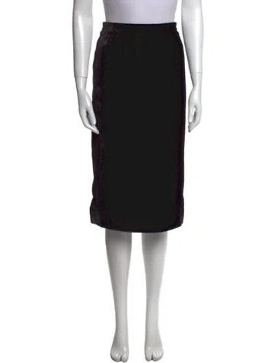 Pre-owned Prada 2017 Knee-length Skirt In Brown