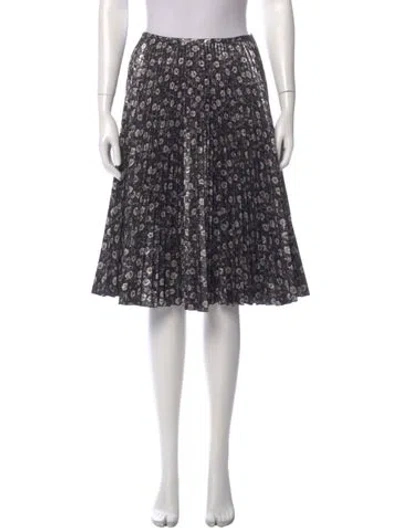 Pre-owned Prada 2017 Knee-length Skirt In Multi