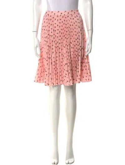 Pre-owned Prada 2017 Knee-length Skirt In Pink